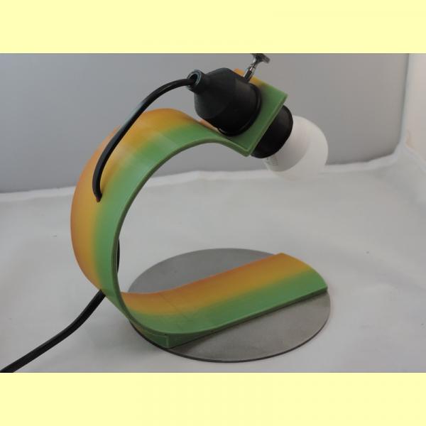 3D-Ideen - Tischlampe💡 -Modell RONDO -zweifarbig 🟩🟥